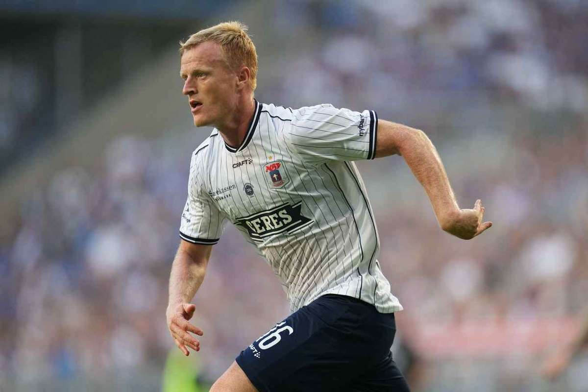 丹麦冠军AGF客场险平林比,琼森补时头球救主