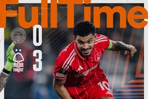 欧联杯-森林3-0费内巴切,怀特、I·热苏斯传射 穆里略一条龙破门